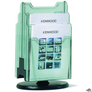 Stojak obrotowy na prospekt A6, 2x6 kieszonek, INTER MULTI FORM 06203740 (X) SALE