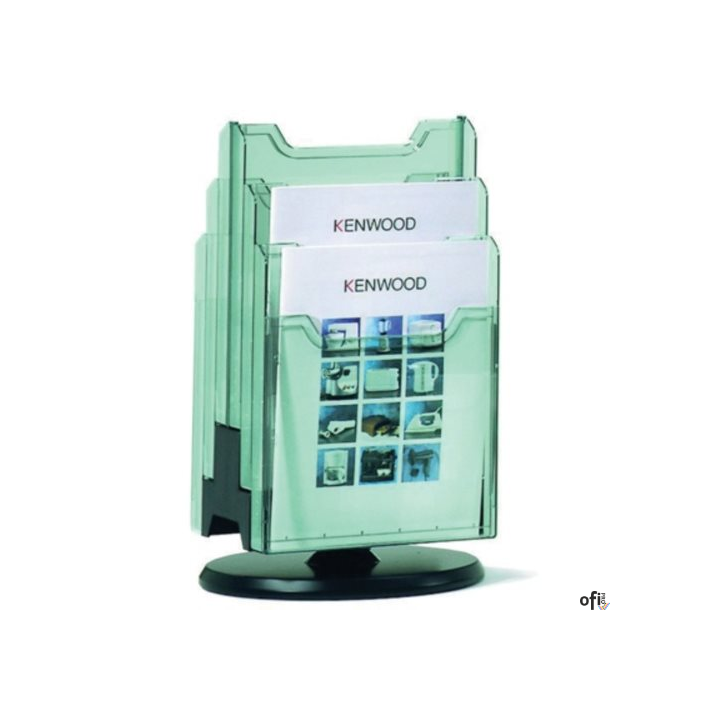 Stojak obrotowy na prospekt A6, 2x6 kieszonek, INTER MULTI FORM 06203740 (X) SALE