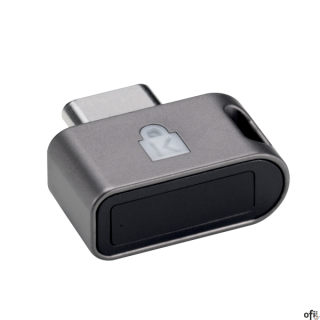 Zabezpieczenie z czytnikiem linii papilarnych VeriMark™ Guard 2.1 USB-C® jest na czołowej pozycji w dziedzinie bezpieczeństwa bi