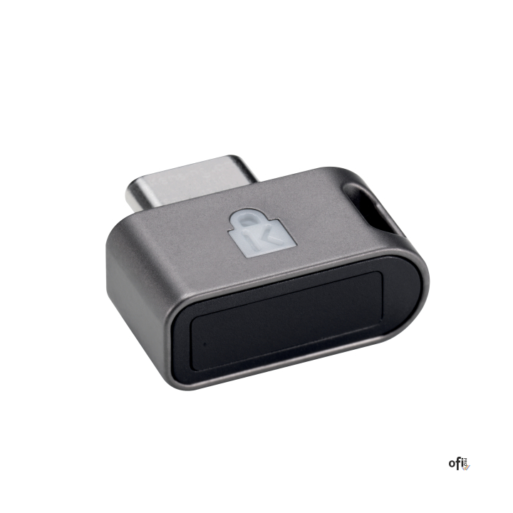 Zabezpieczenie z czytnikiem linii papilarnych VeriMark™ Guard 2.1 USB-C® jest na czołowej pozycji w dziedzinie bezpieczeństwa bi