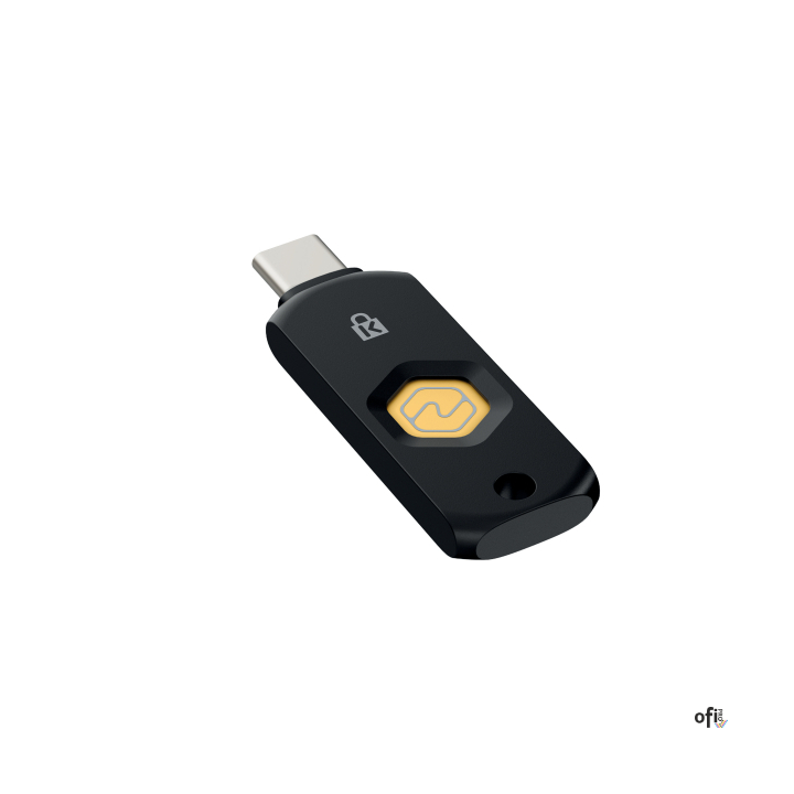Klucz bezpieczeństwa VeriMark™ NFC+ USB‑C® zapewnia silne, oparte na sprzęcie uwierzytelnianie wieloskładnikowe. Dzięki wsparciu