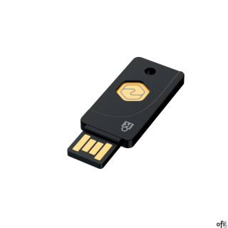 Klucz bezpieczeństwa VeriMark™ NFC+ USB‑A zapewnia silne, oparte na sprzęcie uwierzytelnianie wieloskładnikowe. Dzięki obsłudze 