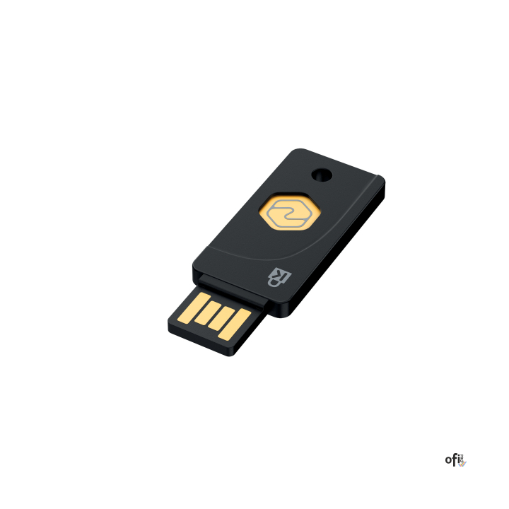 Klucz bezpieczeństwa VeriMark™ NFC+ USB‑A zapewnia silne, oparte na sprzęcie uwierzytelnianie wieloskładnikowe. Dzięki obsłudze 