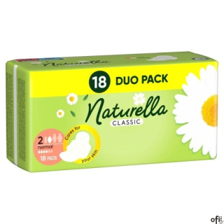 NATURELLA Podpaski higieniczne classic (18szt.) duo pack 50638