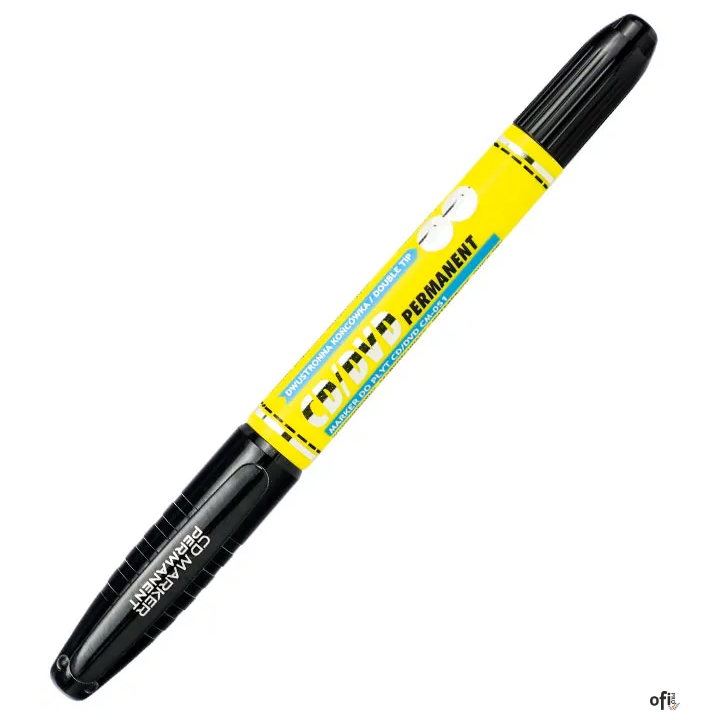 Marker CD CM-501 dwustronny czarny 160-1878 GRAND