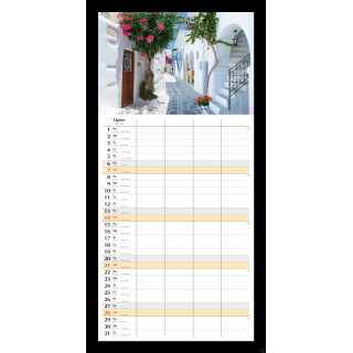 Planer miesięczny 2024 Michalczyk i Prokop T-108S-3 kalendarz ścienny