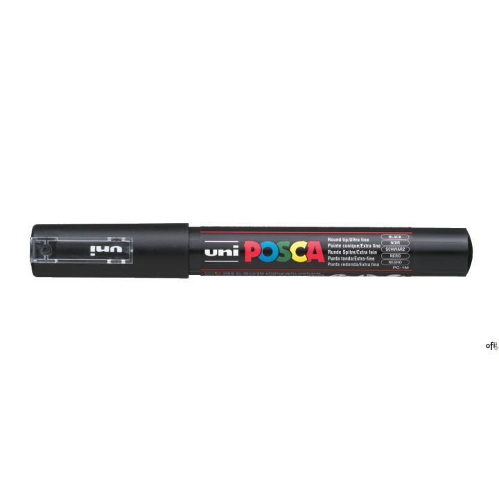 Marker z tuszem pigmentowym PC-1M czarny POSCA UNPC1M/DCA