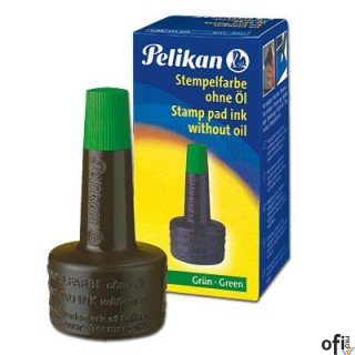 Tusz do stempli 28ml zielony 100436066 PELIKAN