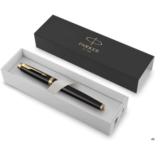 Pióro wieczne (F) PARKER IM BLACK LACQUER GT 1931645, giftbox