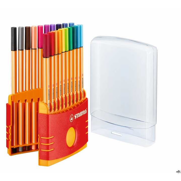 Cienkopis STABILO point 88 komplet 20szt COLOR PARADE 8820-03