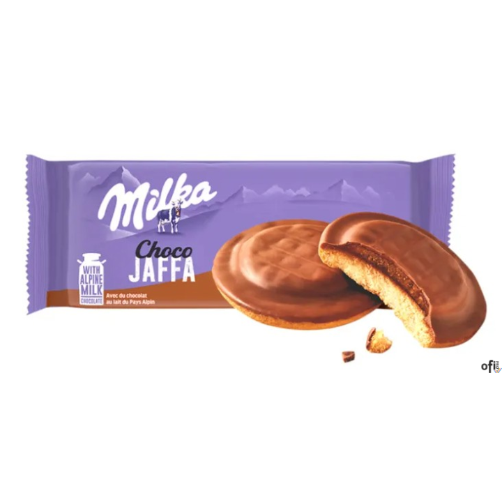 MILKA Choco Jaffa Biszkopty z pianką czekoladową