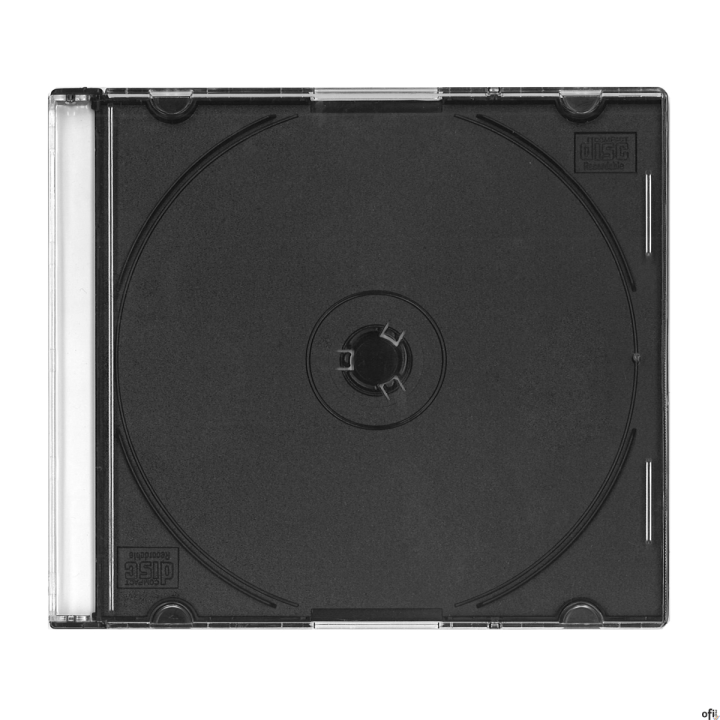 PUDEŁKO SLIM 5,2 MM - CZARNE