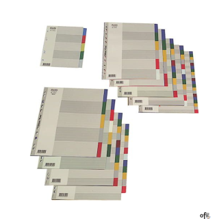 Przekładki A4 5 kolorów PP 6005 BANTEX E17215520/100205041 SALE