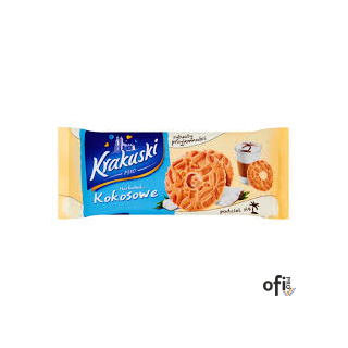 Ciastka BAHLSEN KRAKUSKI KOKOSOWE 168g