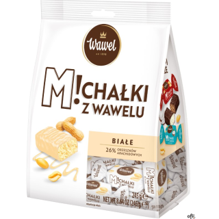 Cukierki WAWEL MICHAŁKI BIAŁE 245g