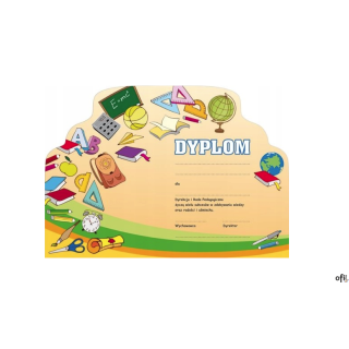 Dyplom A4 ABC (napis) 250g., 10 arkuszy, 219225 GALERIA PAPIERU SALE