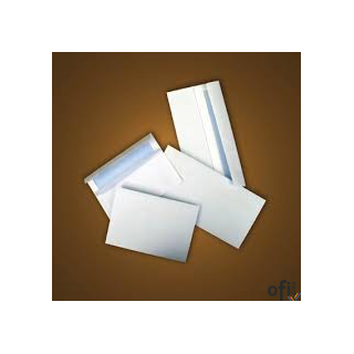 Koperta C6 SK biała 75g.okno lewe 45x90mm 1000szt.NC samoklejąca 11021300