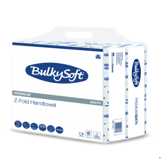 Ręczniki składane Premium Easy Bag, ZZ, 3000 listków 83474 Bulkysoft
