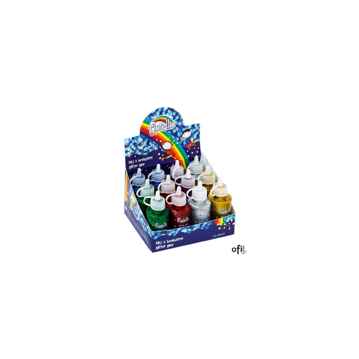 Klej brokaty FIORELLO GR-BK60 12szt 170-2262 GRAND 60ml