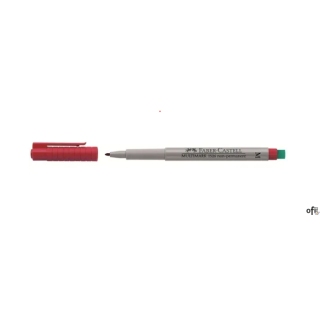 Foliopis ścieralny czerwony, 10 sztuk M 1.0 FABER-CASTELL 151499 SALE