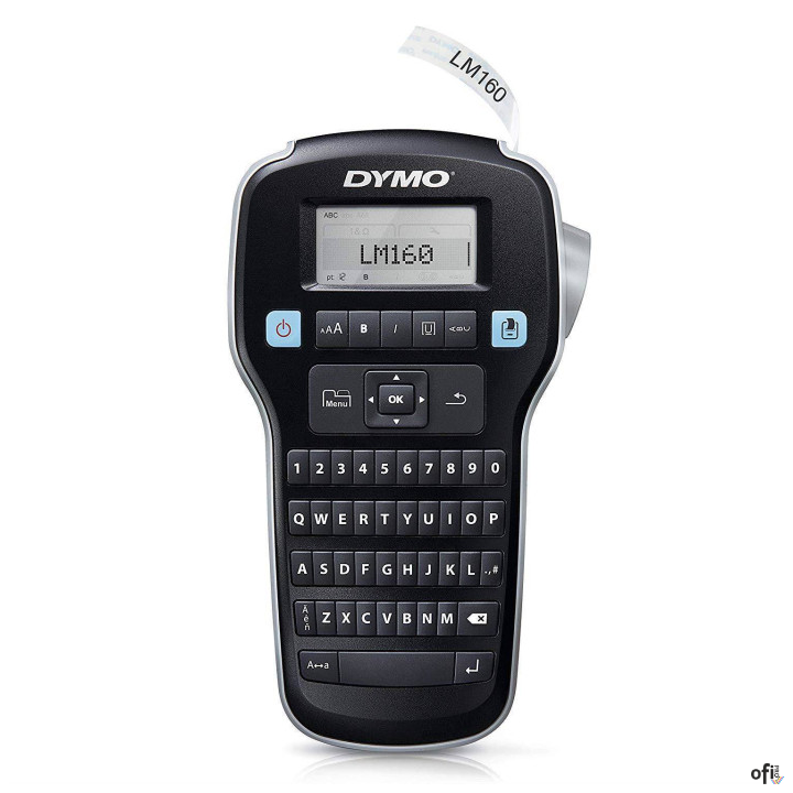 Wybierz ręczną drukarkę etykiet Dymo LabelManager 160, która cechuję się łatwością użytkowania. Prosta drukarka LM160 przeznaczo
