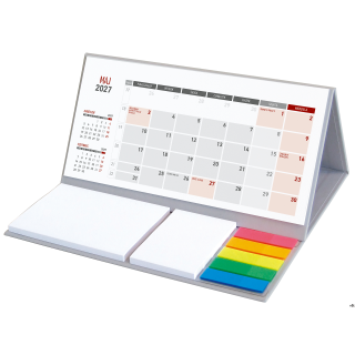 ilość stron - 12papier - biały 70g/m2wymiar&nbsp; - 204 x 99 mmpodstawa - tektura 2 mm&nbsp;kalendarium PL 2026miesiąc bieżący, poprzedni 
