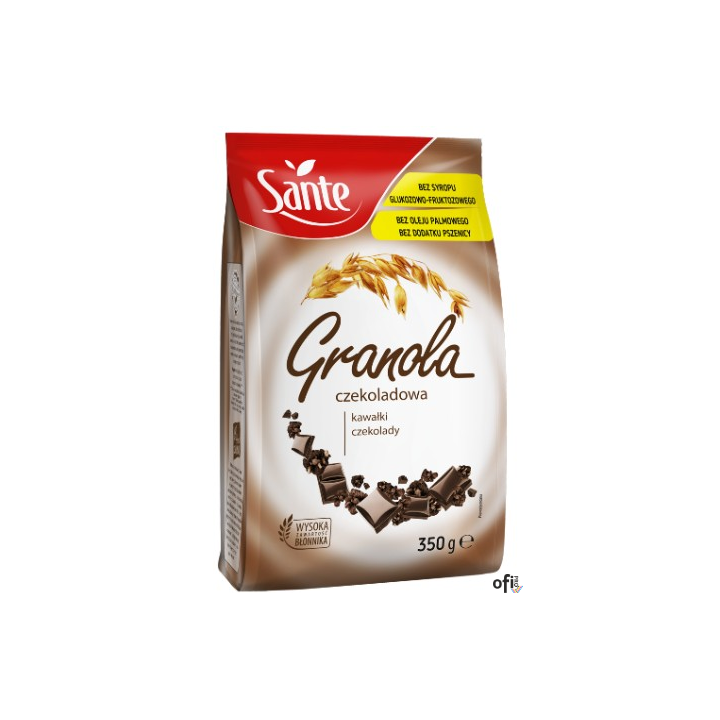 Granola Czekoladowa 350g, 2131 SANTE