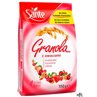 Granola Owocowa 350g, 2133 SANTE