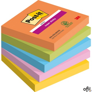 Karteczki samoprzylepne Post-it® Super Sticky, BOOST, 76x76mm, 5x90 kart. 3M-4054596924192