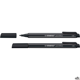 Cienkopis STABILO pointMAX czarny 488/46 STABILO