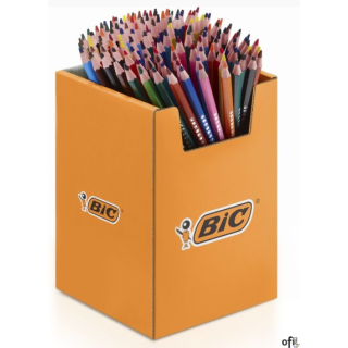 Kredki dla dzieci BIC Kids Evolution ECOlutions są wykonane w 35% z surowców wtórnych i dostępne w 36 intensywnych kolorach – pi