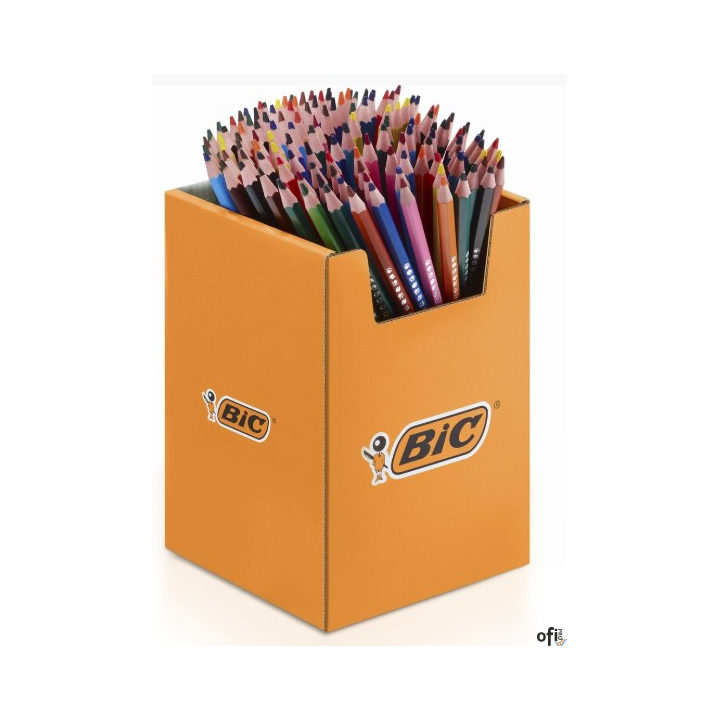 Kredki dla dzieci BIC Kids Evolution ECOlutions są wykonane w 35% z surowców wtórnych i dostępne w 36 intensywnych kolorach – pi