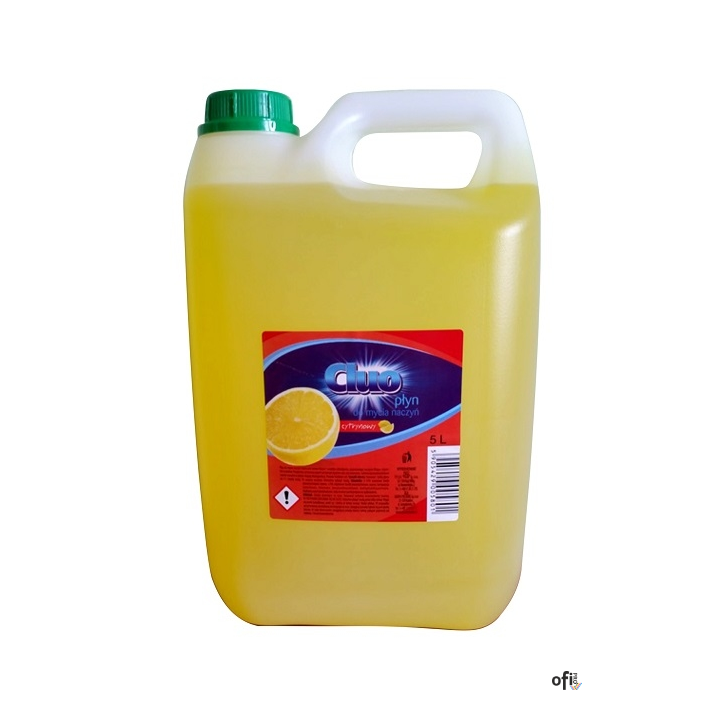 CLUO Płyn do mycia naczyń 5L cytryna 05801