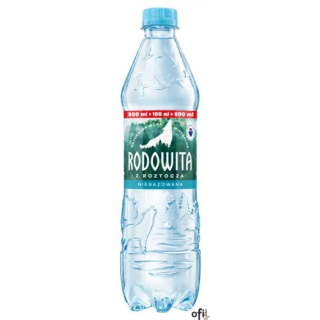 RODOWITA Z ROZTOCZA Woda 0.6L niegazowana zgrzewka 12 szt. KAUCJA