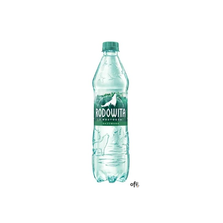 RODOWITA Z ROZTOCZA Woda 0.6L gazowana zgrzewka 12 szt. KAUCJA