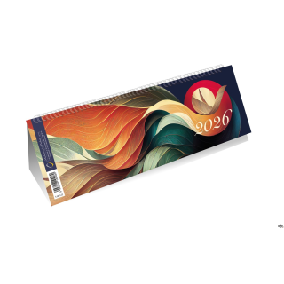 Kalendarz ze spiralką A4 - poziomy 2026 Michalczyk i Prokop T-100-2-22