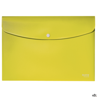 Teczka kopertowa Leitz Recycle A4 PP, żółta 46780015