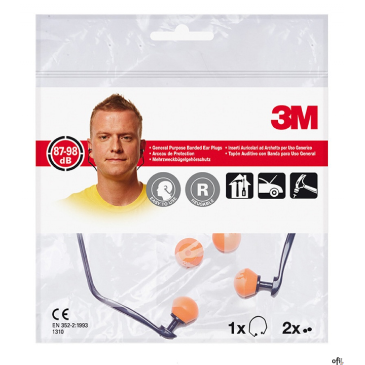 Opaska z zatyczkami do uszu 3M E-A-R_ (1310)