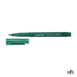 Marker do CD/DVD 1.0MM zielony 102074 D.RECT
