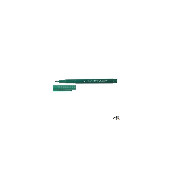 Marker do CD/DVD 1.0MM zielony 102074 D.RECT