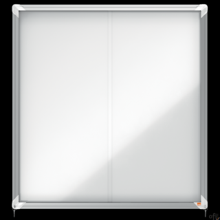 Gablota magnetyczna zewnętrzna Nobo Premium Plus 12xA4 (drzwiczki przesówne) 1902570