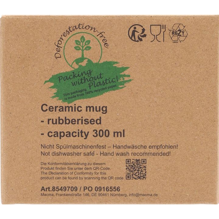 Kubek ceramiczny soft touch 300 ml RONALD