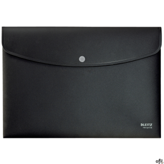 Teczka kopertowa Recycle A4 PP, czarna Leitz, 46780095