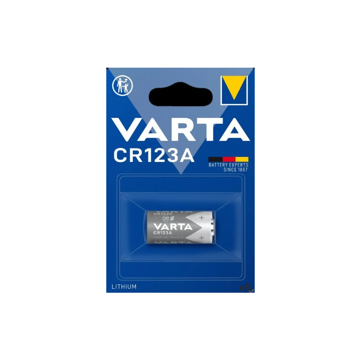 Bateria litowa 3V CR123A VARTA