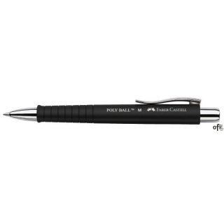 Długopis POLY BALL M czarny FC241199 FABER CASTELL