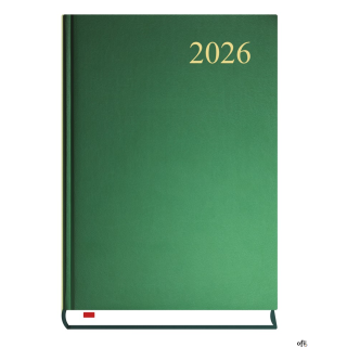 Kalendarz Asystent A5 2026 - c.zieleń Michalczyk i Prokop T-237C-Z2