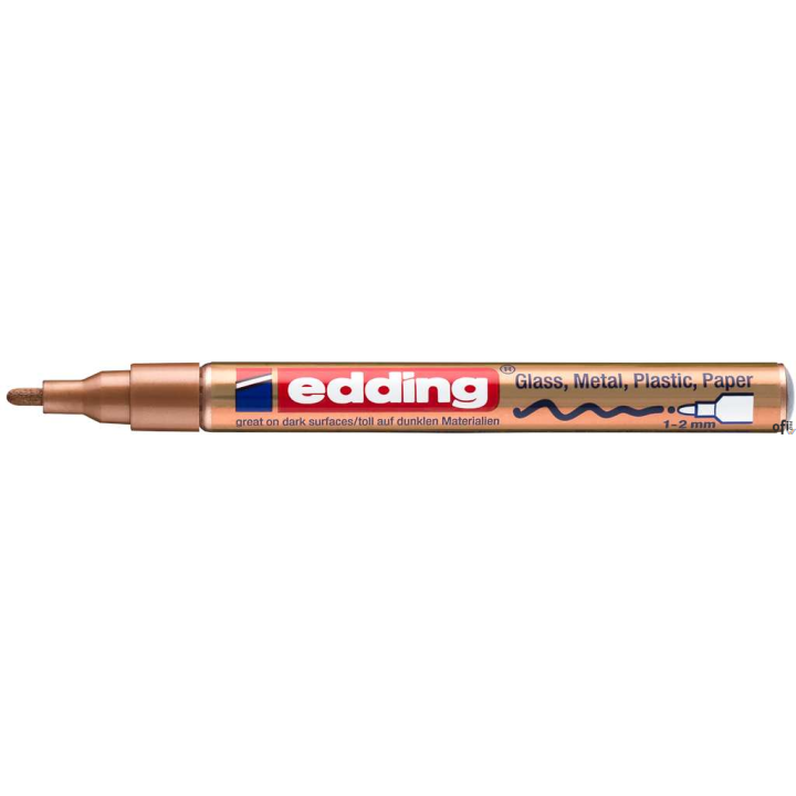 Marker lak.1-2mm 751-55 miedziany EDDING