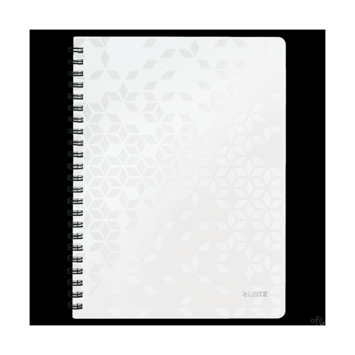 Zewnętrzną stronę okładki z polipropylenu zaprojektowano w dwóch kolorach WOW i z eleganckim tłoczeniem, wewnętrzna strona jest 