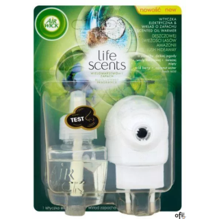 AIR WICK odświeżacz Elektryczny komplet 19ml Deszczowa Świeżość Lasów Amazonii 05499