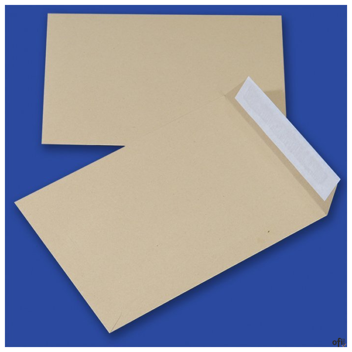 Koperty C4 HK brązowe 90g (250szt.) NC samoklejące z paskiem 31633027